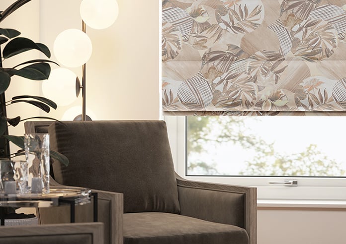 Osaka, Latte - Motorised Roman Blind - Image 5